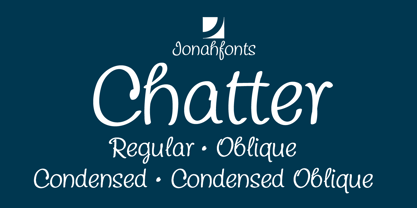 Chatter Font Poster 1