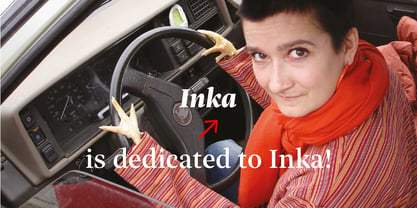 Inka Font Poster 10