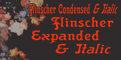 Flinscher Font Poster 4
