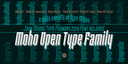 Moho FX Shadow Pro Font Poster 10