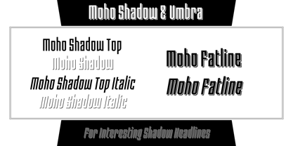 Moho FX Shadow Pro Font Poster 5