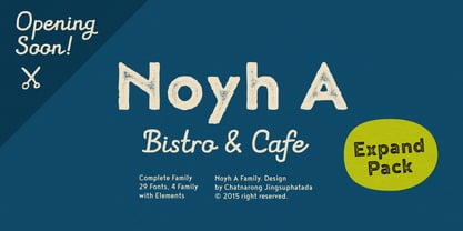 Noyh Font Poster 21