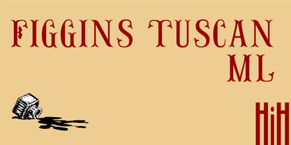 Figgins Tuscan Fuente Póster 1