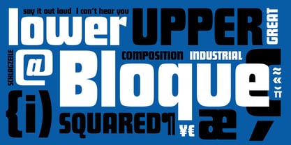 Futura ND Display Font Poster 3