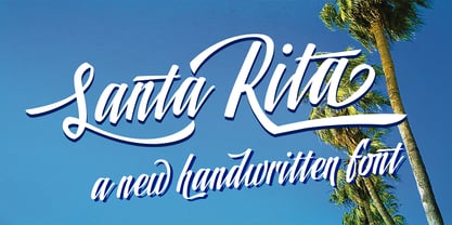 Santa Rita Font Poster 3