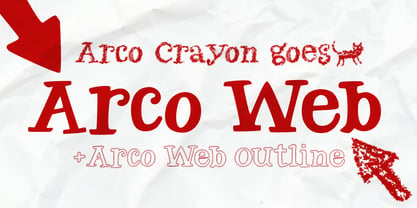Arco Web Font Poster 4