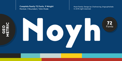 Noyh Font Poster 1