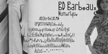 BD Barbeaux Font Poster 7