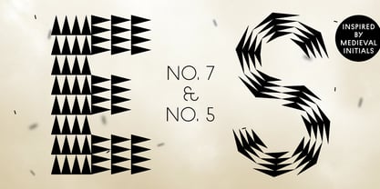 Pattern Font Poster 5