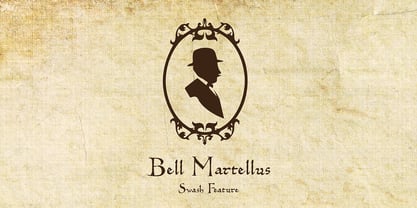 Bell Martellus Font Poster 5