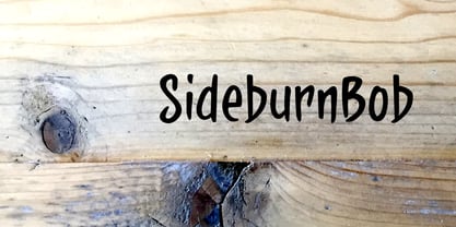 SideburnBob Font Poster 1