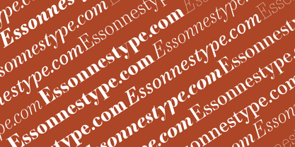 Essonnes Font Poster 6