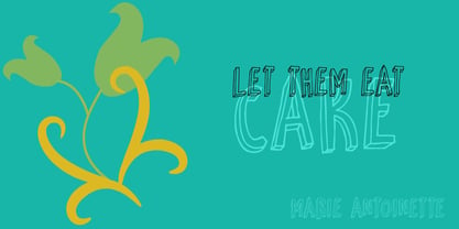 Petit Four Font Poster 4