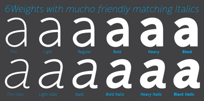 Mucho Sans Font Poster 3