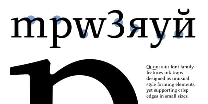 Quodlibet Serif Fuente Póster 9