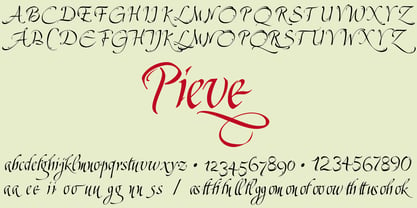 Pieve Font Poster 2