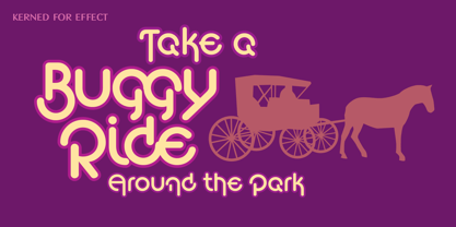 Buggy Ride Font Poster 3