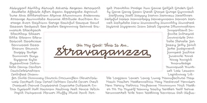 Amarissima Font Poster 9