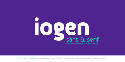 iogen Font Poster 1