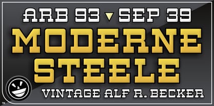 ARB 93 Steel Moderne Police Poster 3