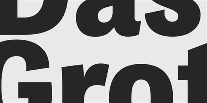 PF Das Grotesk Pro Font Poster 7