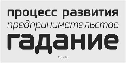 PF Isotext Pro Font Poster 9