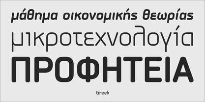 PF Isotext Pro Font Poster 8