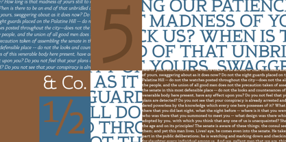 Xcetera Font Poster 6