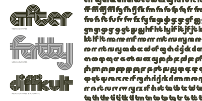 Nedo Font Poster 6