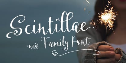 Scintillae Script Fuente Póster 4