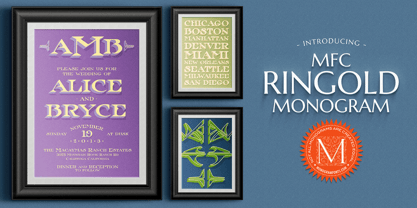 MFC Ringold Monogramme Police Poster 1