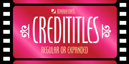 Credititle Font Poster 1