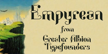 Empyrean Font Poster 1