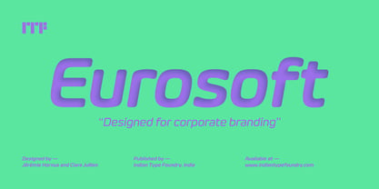 Eurosoft Font Poster 1