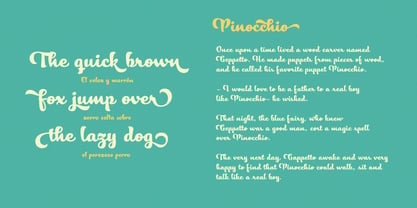 Merengue Script Font Poster 9