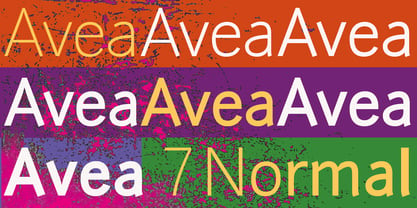 Avea Font Poster 5