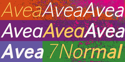 Avea Font Poster 6