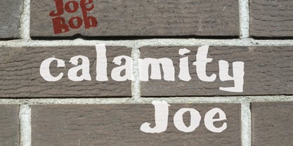 CalamityJoe Font Poster 1
