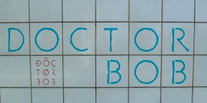 DoctorBob Font Poster 1