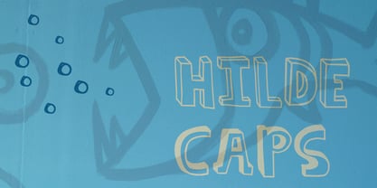 Hilde CAPS Font Poster 1