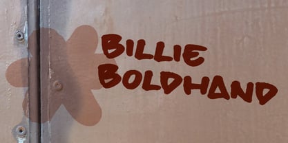 billieBoldhand Police Poster 1