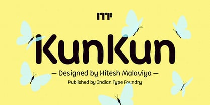 KunKun Font Poster 1