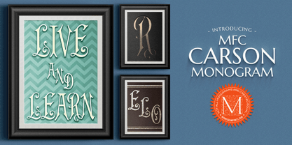 MFC Carson Monogramme Police Poster 1