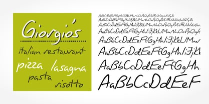 Giorgio Handwriting Font Poster 1