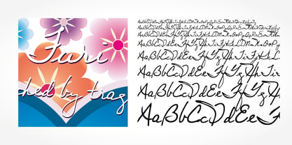 Juri Handwriting Font Poster 1