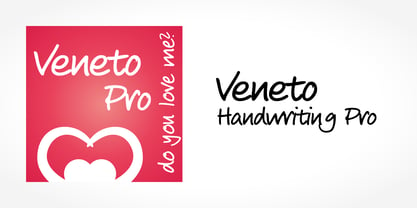 Veneto Handwriting Pro Fuente Póster 10