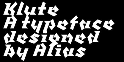 Klute Font Poster 1