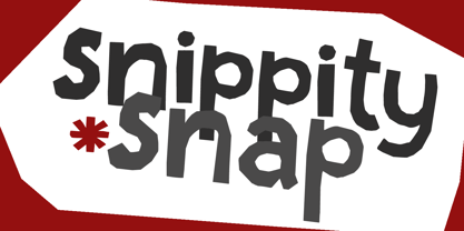 Snippity Snap Fuente Póster 1