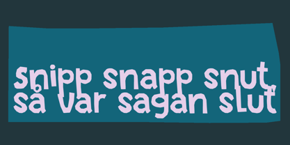 Snippity Snap Font Poster 5