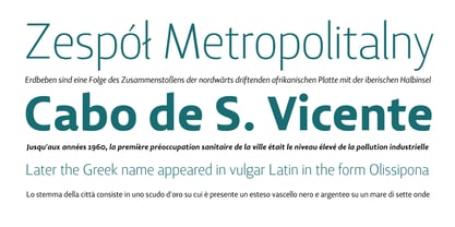 Lisboa Sans Font Poster 4